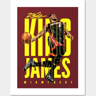 Lebron James Original Aesthetic Tribute 〶 Posters and Art